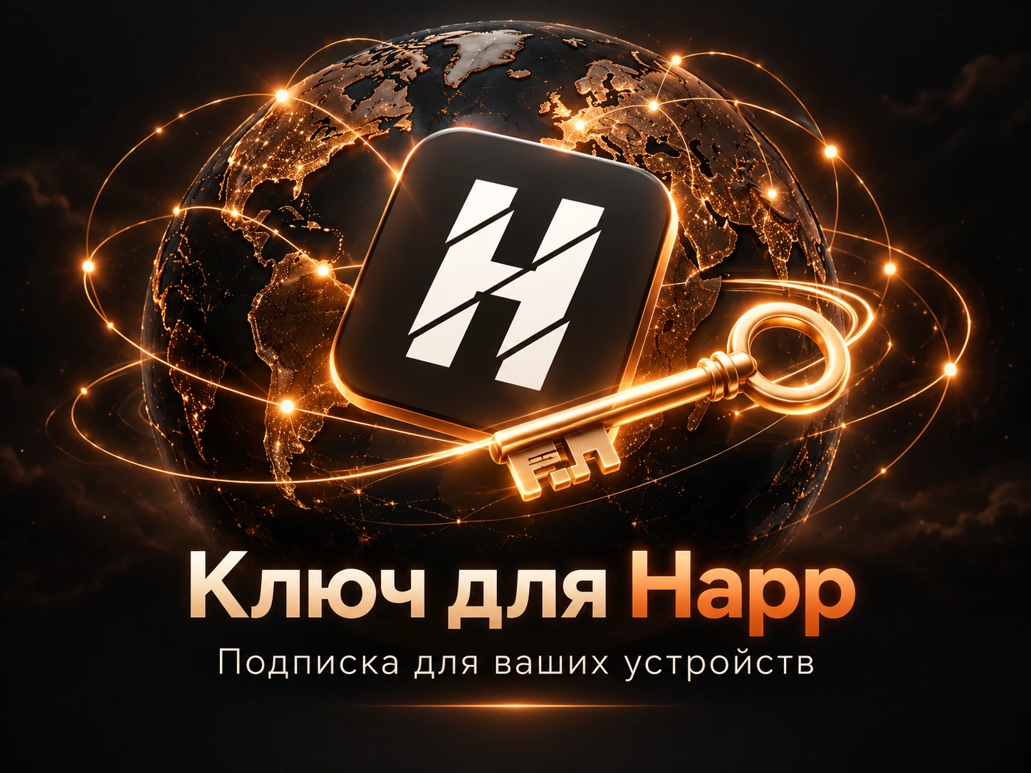 Ключ для Happ — подписка для ваших устройств